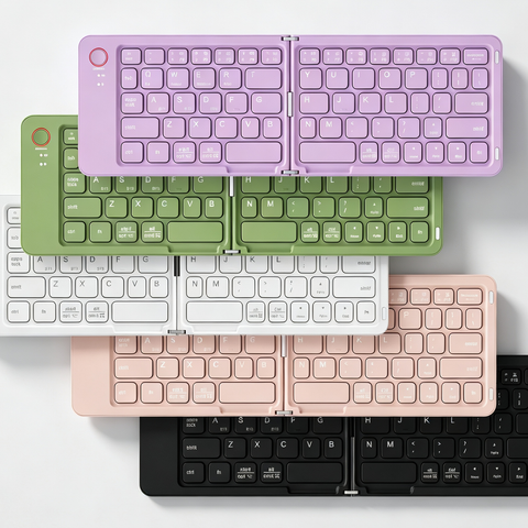 Foldable Wireless Bluetooth Keyboard
