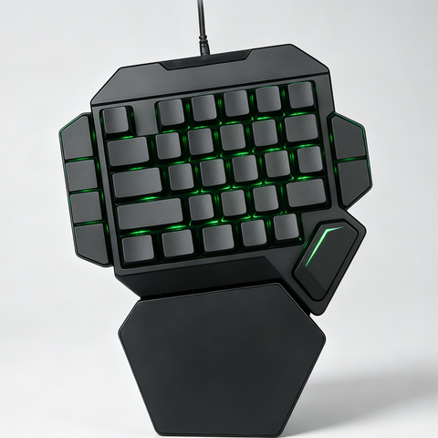 One-Handed RGB Mechanical Gaming Keypad