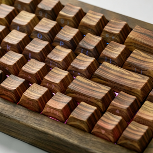 Wooden Texture Keycap Set